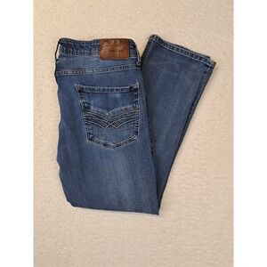 Seven7 Jeans Mens Size 36 x 27 Straight Fit Blue